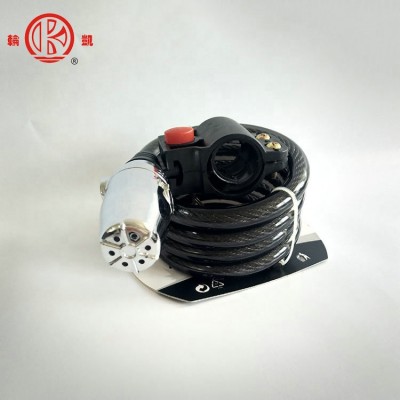 New arrival multi-function electroplating anti-theft cable lock