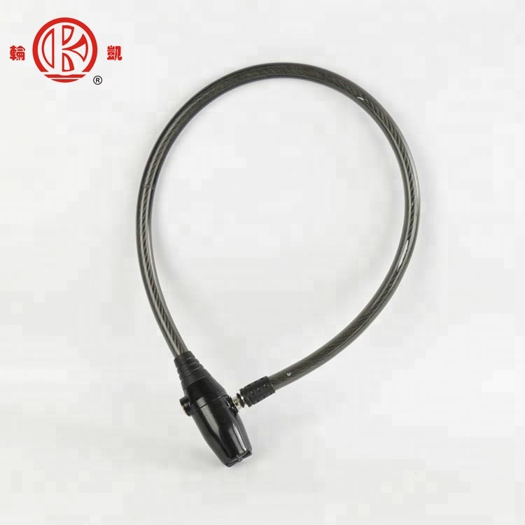 China cheap custom 65cm practical bike alarm cable lock