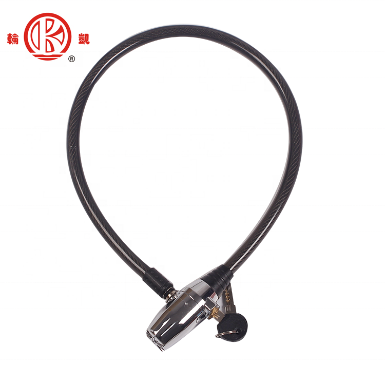 High performance smart bike cable lock steel wire and zinc alloy smart bike cable lock