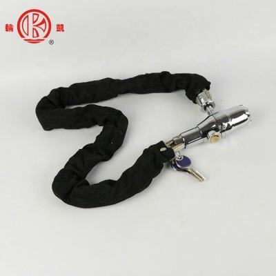 China supplier zinc alloy waterproof motorcycle lock chain