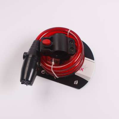 Export 120cm high security round key lock for bicycle