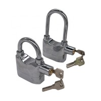 110db waterproof alarm padlock  for bicycle